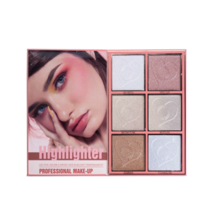 دفتر باليت كرستين 3 في 1 ظلال العيون + اضاءة + احمر خدود CH-K2309