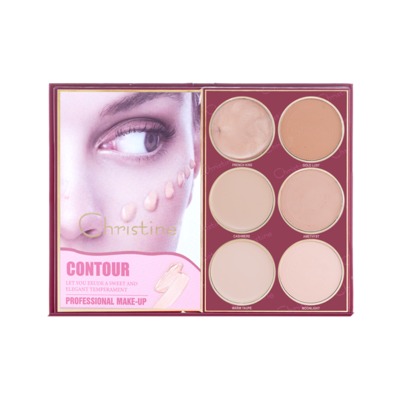 d0044e2b-68c4-4047-b282-bbf438d7e98b-1000x1000-دفتر باليت كرستين 4 في 1 ظل+اضاءة+احمر خدود+كنتور CH-K2408 دفتر باليت كرستين 4 في 1 ظل+اضاءة+احمر خدود+كنتور CH-K2408