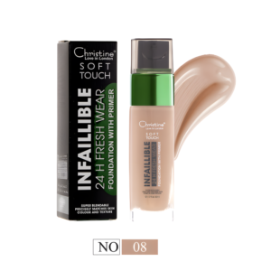 كرستين كريم اساس سوفت تاتش تغطية كاملة رقم2023- 08