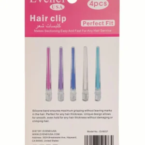 كلبسات شعر العلبة 4 قطع 8037