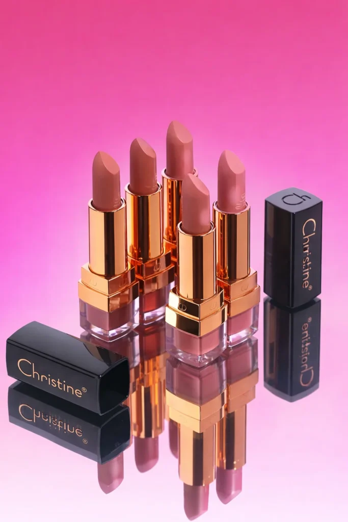 احمر الشفاه مطفي توت 3 من كرستين