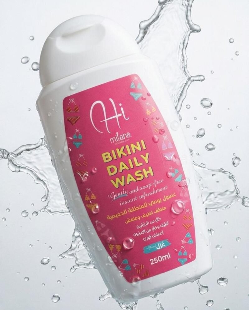 غسول هاي ميلانو غزل للمنطقة الحميمة بالأذريون وحمض اللاكتيك 250 مل